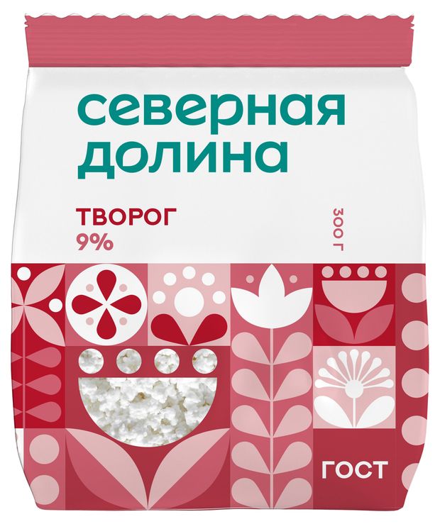 

Творог Северная Долина 9% 300 г