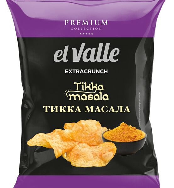 Чипсы El Valle Premium Тикка Масала 125г