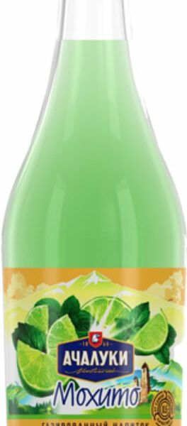 Напиток сильногазированный Ачалуки Мохито безалкогольный 500 мл