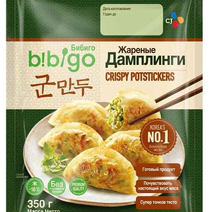 Дамплинги Bibigo для жарки замороженные 350г