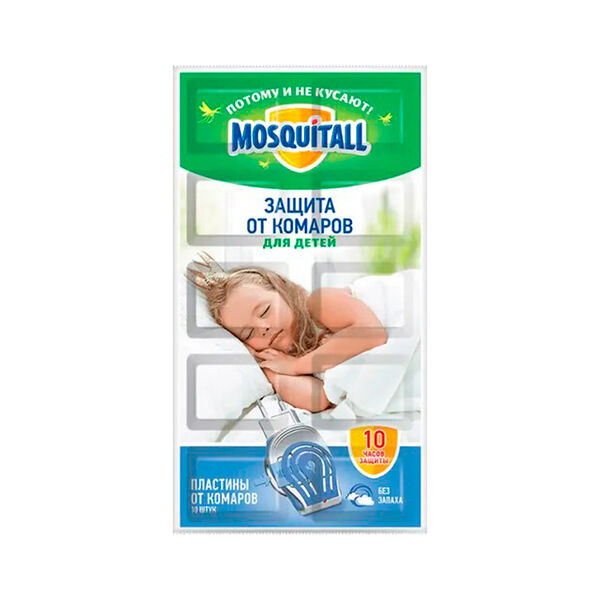 MOSQUITALL - Пластины 10 шт. 