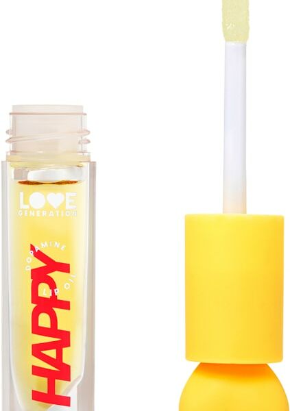Масло для губ Love Generation Be happy Прозрачно-желтый Тон 02