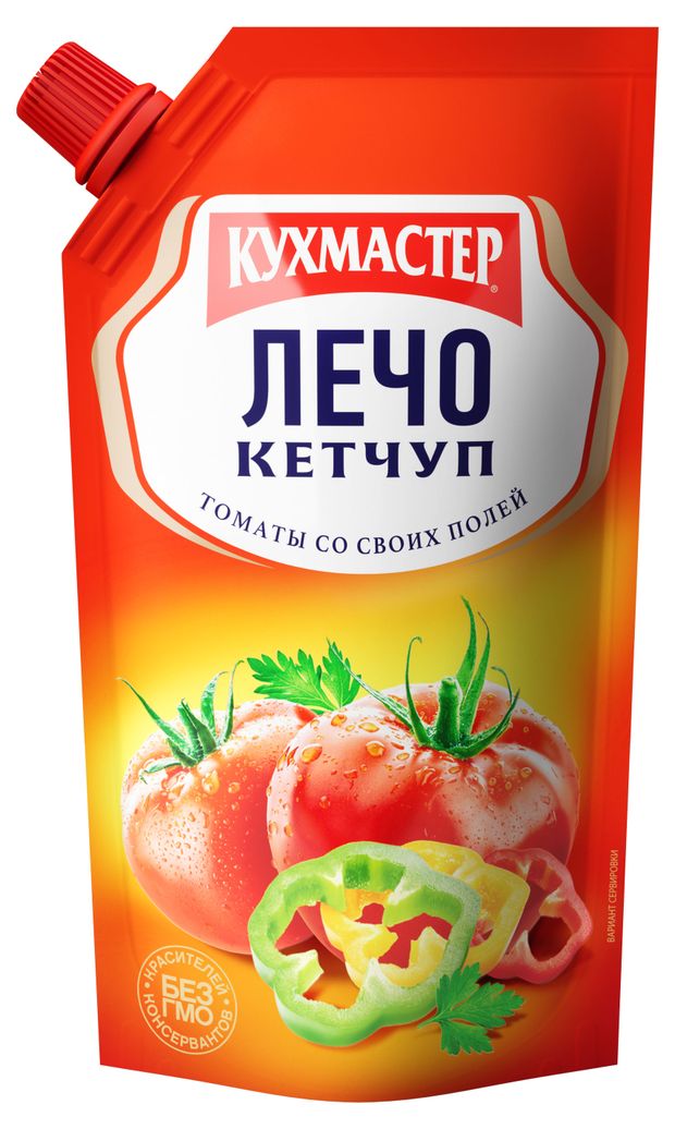 

Кетчуп Кухмастер Лечо, 260 г