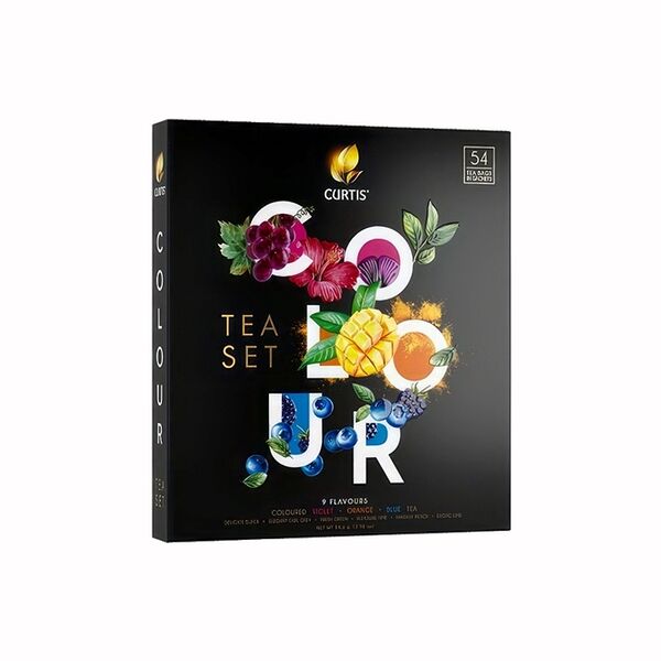 Чай ассорти Curtis Colour Tea Set в пакетиках 54 пак, 84.6г