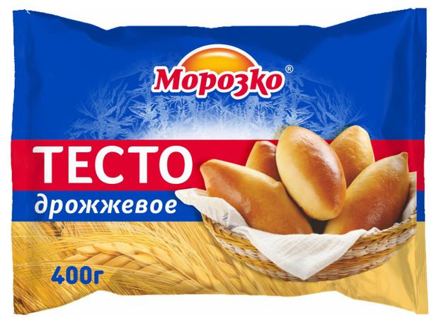 

Тесто дрожжевое Морозко замороженное