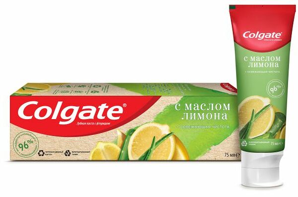Зубная паста Colgate Naturals Освежающая чистота с Маслом Лимона 75 мл