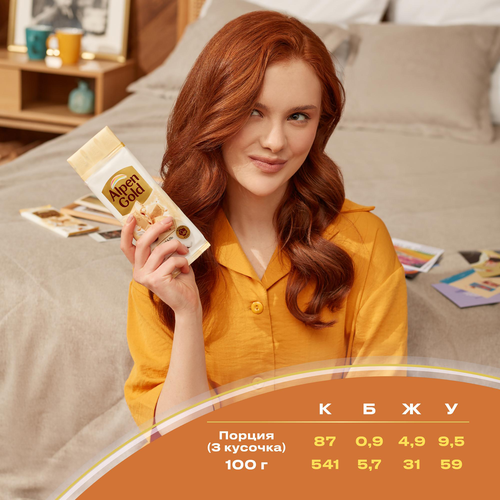 

Шоколад белый Alpen Gold с миндалем и кокосом 85 г