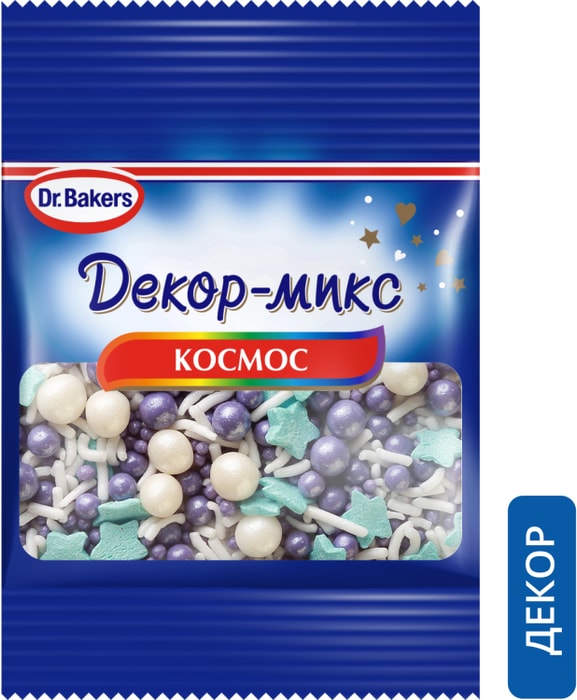 

Декор-микс Dr.Oetker Космос 10 г