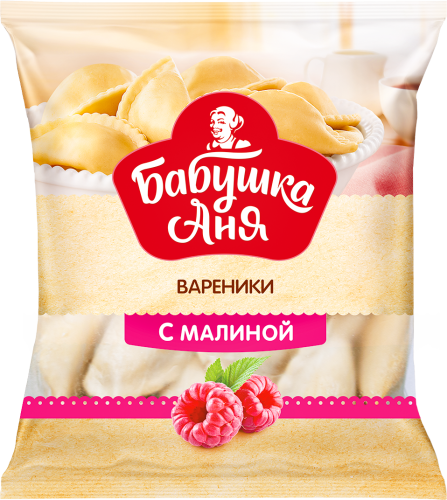 

Вареники Бабушка Аня с малиной 430 г