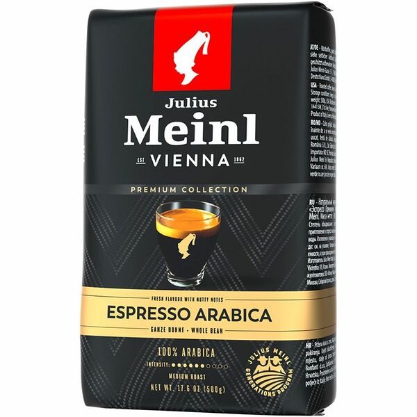 Кофе в зернах Julius Meinl Prasident Espresso Bohne