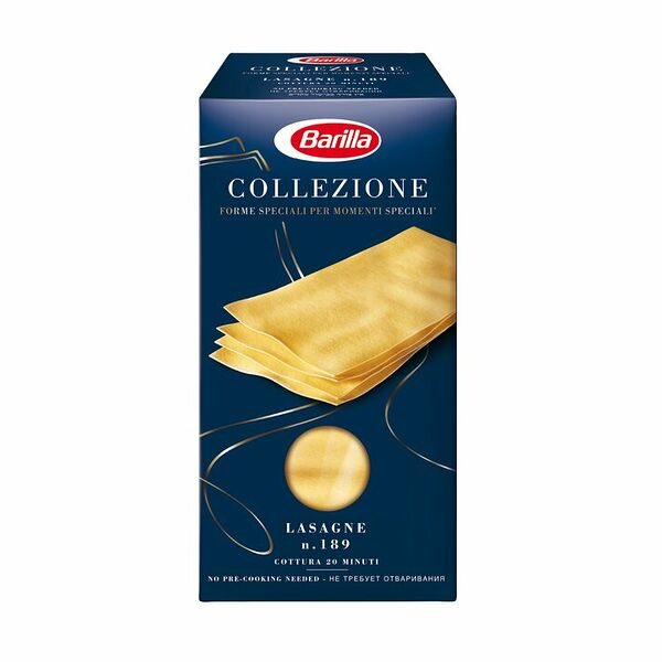 Макаронные изделия Barilla Lasagne, из твёрдых сортов пшеницы