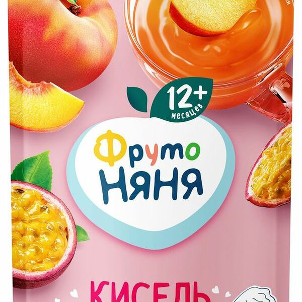 Кисель ФрутоНяня персик-маракуйя 130 г