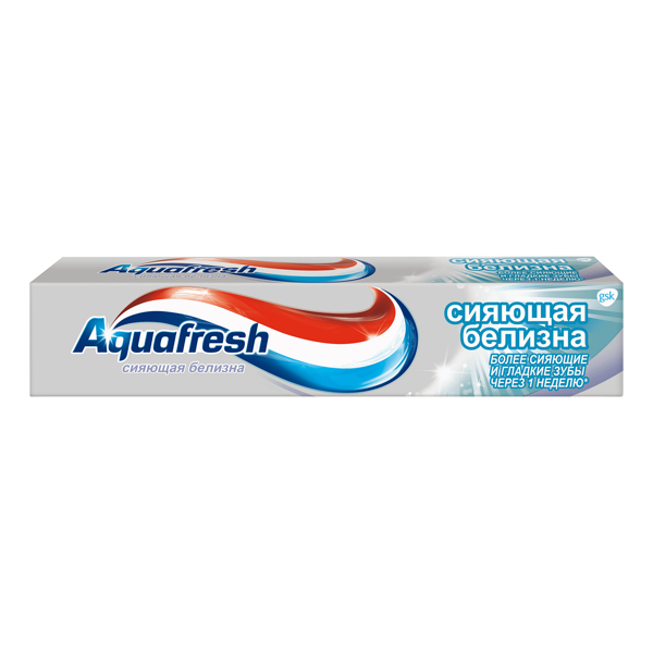 Зубная паста AQUAFRESH White&shine Сияющая белизна, 75мл
