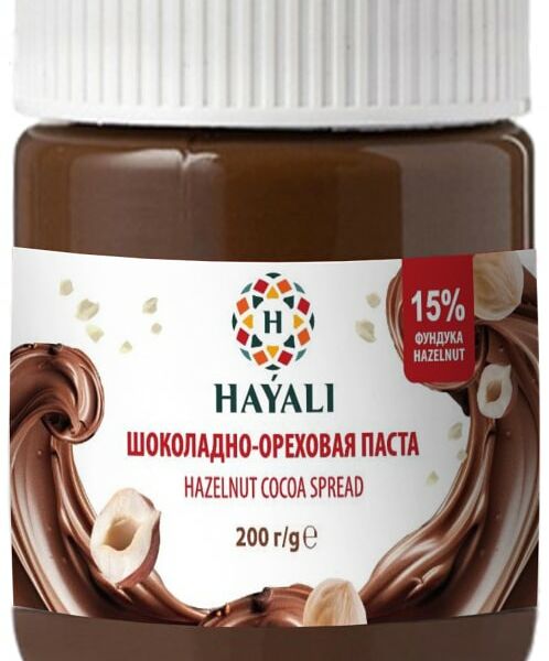 Паста Hayali шоколадно-ореховая 200г