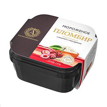 Мороженое А.Ростагрокомплекс пломбир с вишней и маскарпоне