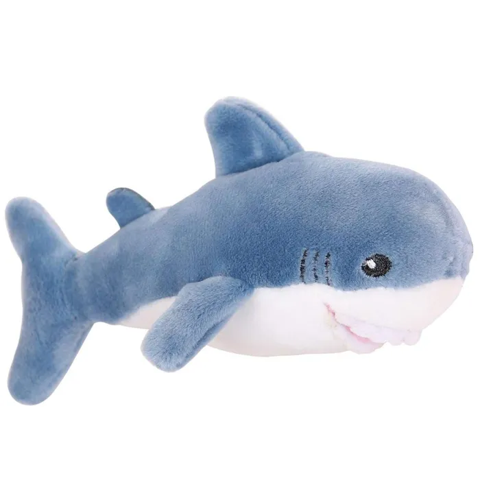 

Игрушка мягкая ABTOYS Super soft Акула синяя, 13см