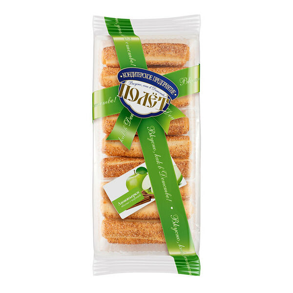 Десерт слоеный Полет Лимоньерки Яблоко с корицей, 300г