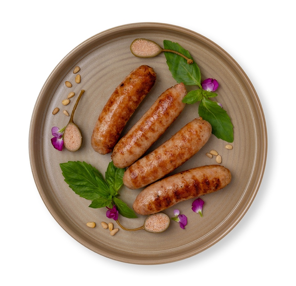 

Колбаски Буден Бланк с мясом цыплёнка-бройлера и "Фуа-гра", Россия