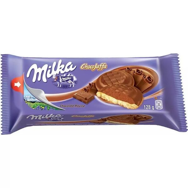 Печенье Milka Jaffa Delicje Chocolate Mousse 128 г