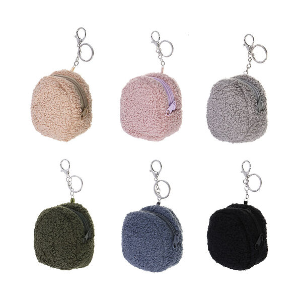 Юl кошелек для мелочи, полиэстер, 10х8х3,5см, 6 цветов в ассортименте