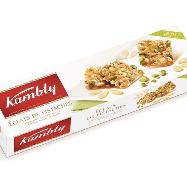 Печенье Kambly Eclates de pistaches фисташка-миндаль