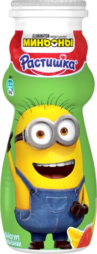 

Йогурт детский питьевой Растишка клубника-банан, с 3 лет, 1.6% дизайн упаковки в ассортименте 90 г