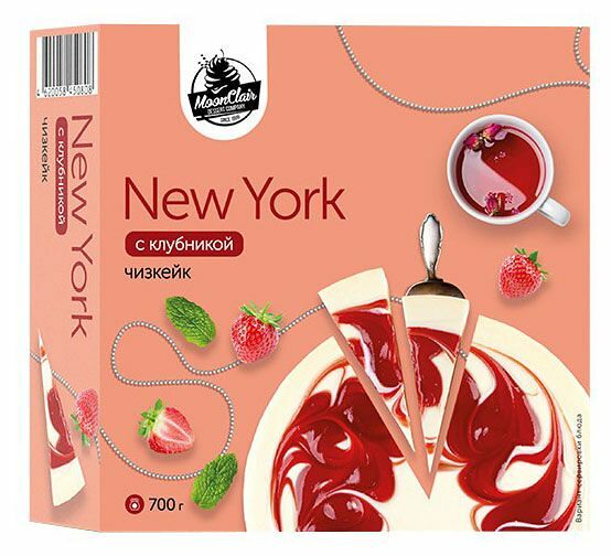 Чизкейк Cheeseberry MoonСlair New York с клубникой 700 г
