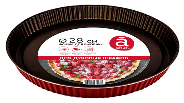 Форма для выпечки пирога 28 см ТМ Домино 