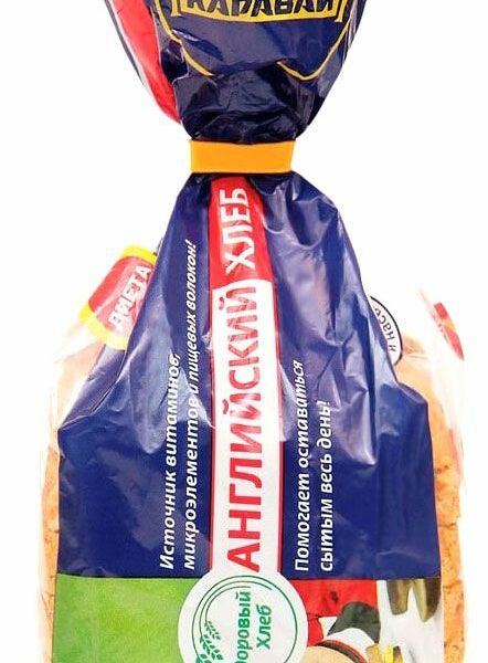 Хлеб Каравай Английский нарезка 200г