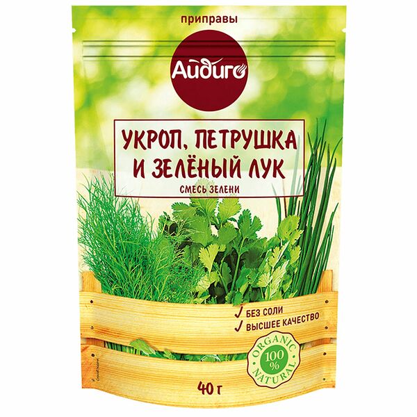 Смесь зелени Айдиго 40г