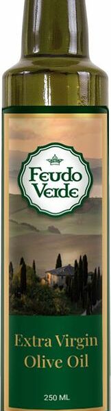 Масло Feudo verde Extra Virgin оливковое нерафинированное, 250 мл