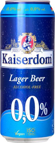 

Пиво Kaiserdom Lager светлое безалкогольное пастеризованное 0.5% 500 мл