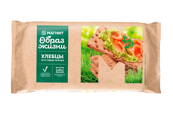 Хлебцы Магнит ржано-пшеничные 100г