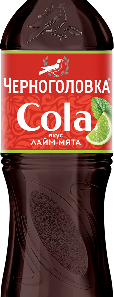 Напиток Черноголовка Кола лайм-мята безалкогольный, 1л