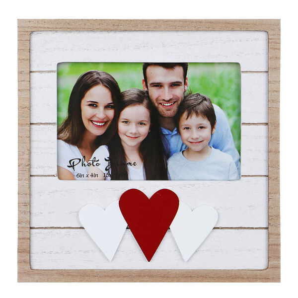 Фоторамка, 20x20 см, размер фото 10x15 см, мдф