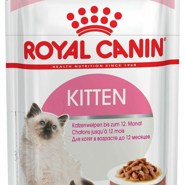 Влажный корм для котят Royal Canin Kitten в соусе, 85г