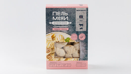 Пельмени ручной лепки 