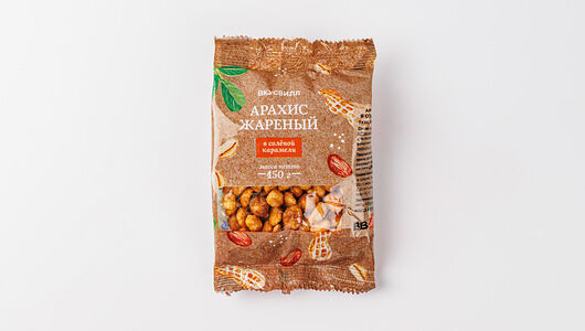 Арахис жареный в соленой карамели