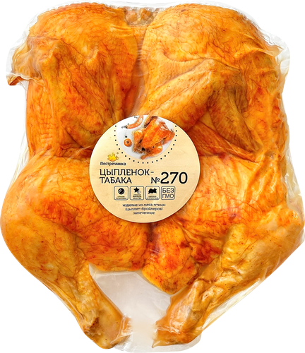 

Цыплёнок-табака Пестречинка запечённый, вес