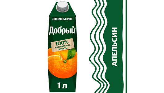 Нектар Добрый апельсин 1 л