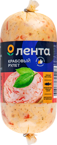 

Рулет крабовый Лента, 300г