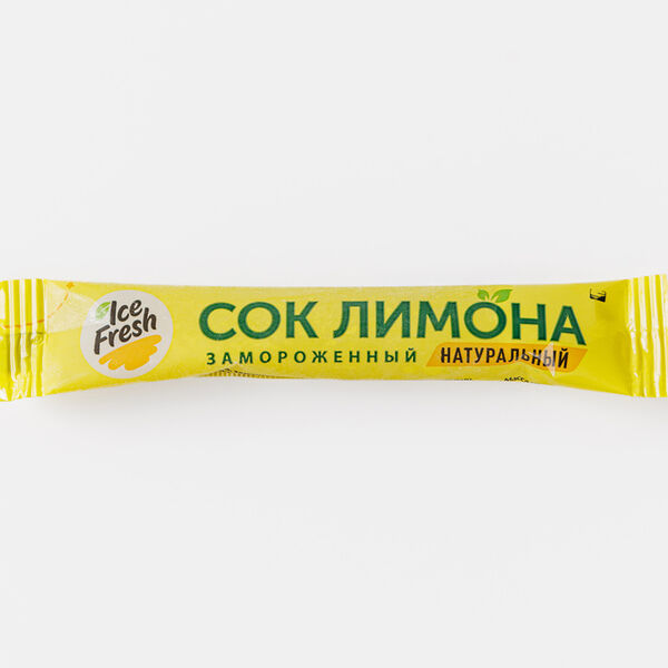 Сок лимона прямого отжима, зам.(Продукт замороженный)