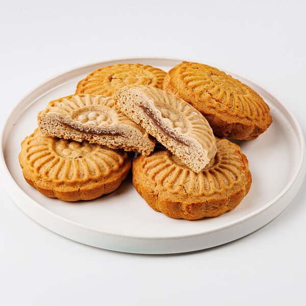 Пряники заварные с варёной сгущенкой 