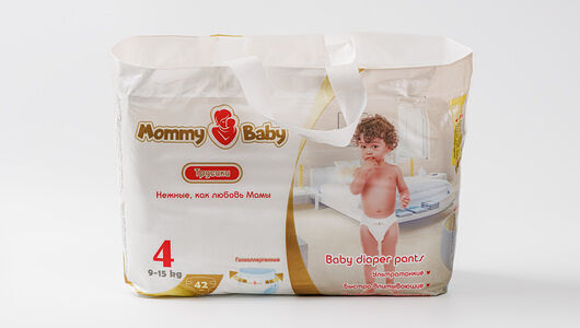 Подгузники-трусики Mommy Baby размер 4 9-15 кг 42 шт.