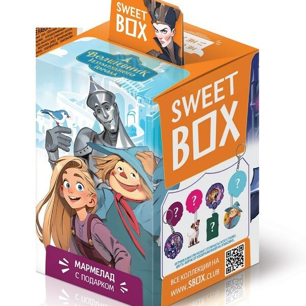 Мармелад Sweet Box Волшебник Изумрудного города в ассортименте 10 г