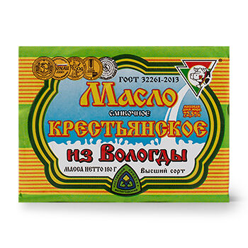 Масло сливочное 72,5% ТМ Из Вологды