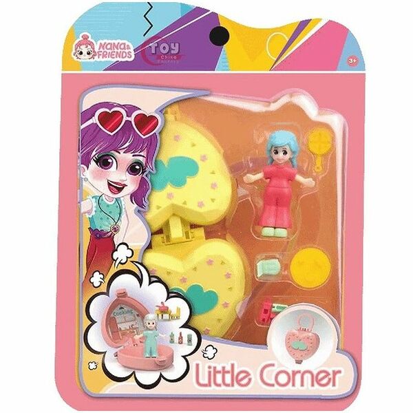 Игрушка Мини-кукла в мини-комнате, в ассортименте