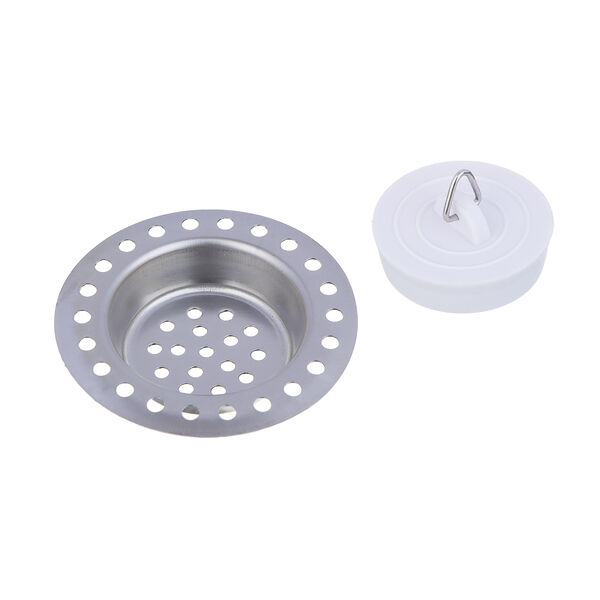 Набор для раковины: решетка и пробка, 6 см