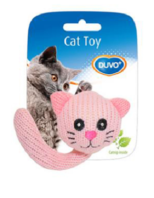 DUVO+ Игрушка для кошек мягкая с кошачьей мятой 