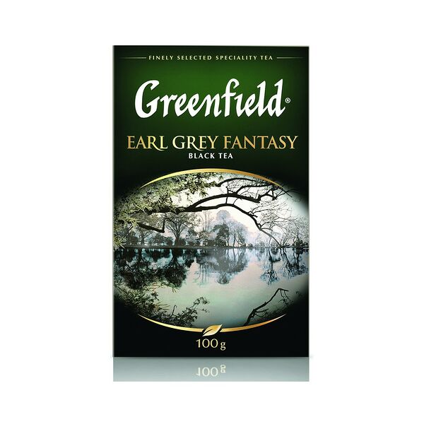 Чай черный Greenfield Earl Grey Fantasy лист вес 100г